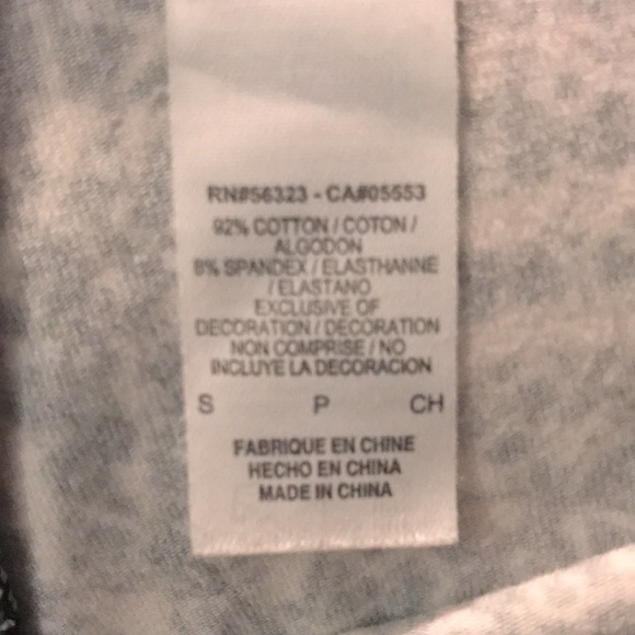 NIKE Abstract Black & White Print Cropped LEGGINGS *Cotton Spandex* - Picture 8 of 8